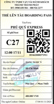 Hướng dẫn cách sử dụng vé điện tử