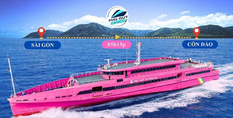 Tàu hồng phú quý express 2 sài gòn - côn đảo